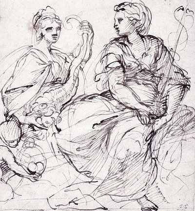 Abundance and Happiness by Annibale Carracci
